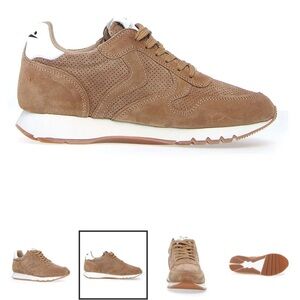 Voile Blanche Brown Suede Sneakers